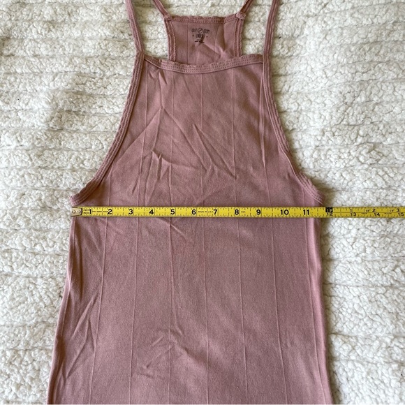 Urban Outfitters Out From Under Pink Nude Halter Racerback Tank Top - Picture 6 of 7